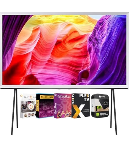Amazon.com: SAMSUNG 55-Inch Class The Serif LS01B Series - QLED 4K